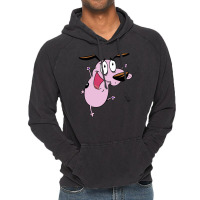 Courage The Cowardly Dog Vintage Hoodie | Artistshot