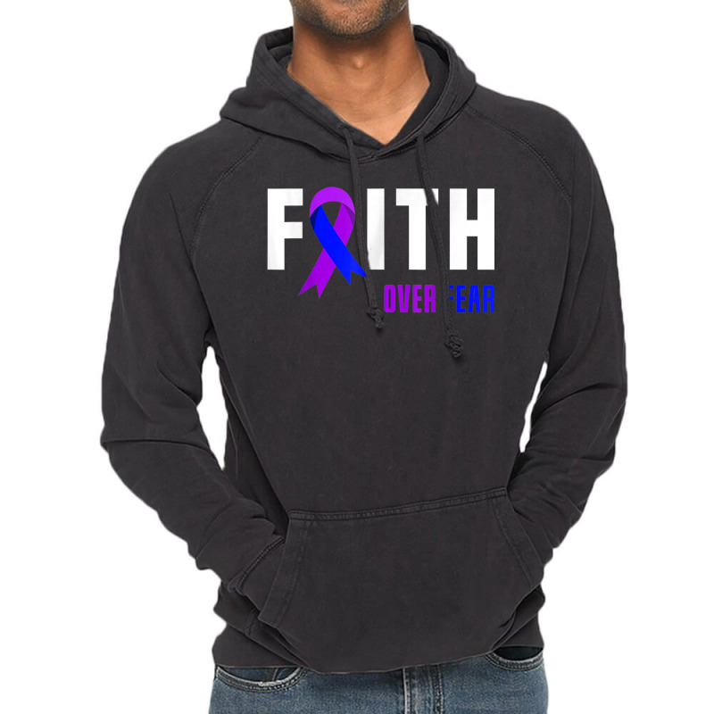 Faith God Warrior Fighter Rheumatoid Arthritis Awareness Vintage Hoodie | Artistshot