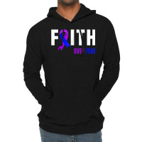 Faith God Warrior Fighter Rheumatoid Arthritis Awareness Lightweight Hoodie | Artistshot