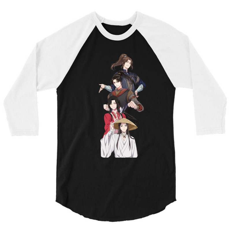 Anime Heaven Officials Blessing 3/4 Sleeve Shirt | Artistshot