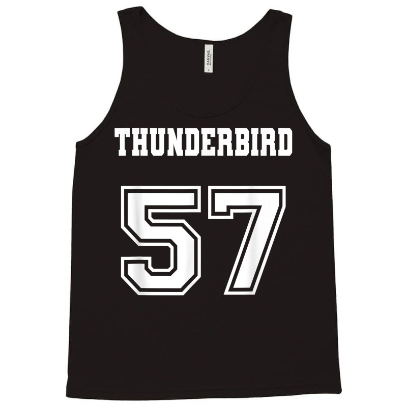 Jersey Style Thunderbird 57 1957 Muscle Classic Car Tank Top | Artistshot