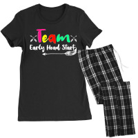 Team Early Head Start Back To School Funny Teacher Adults Women's Pajamas Set | Artistshot