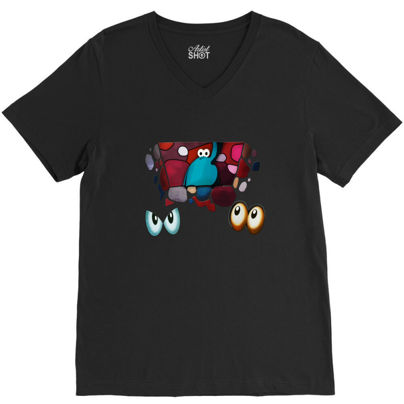 Don't You Open That Trap Door! V-neck Tee | Artistshot