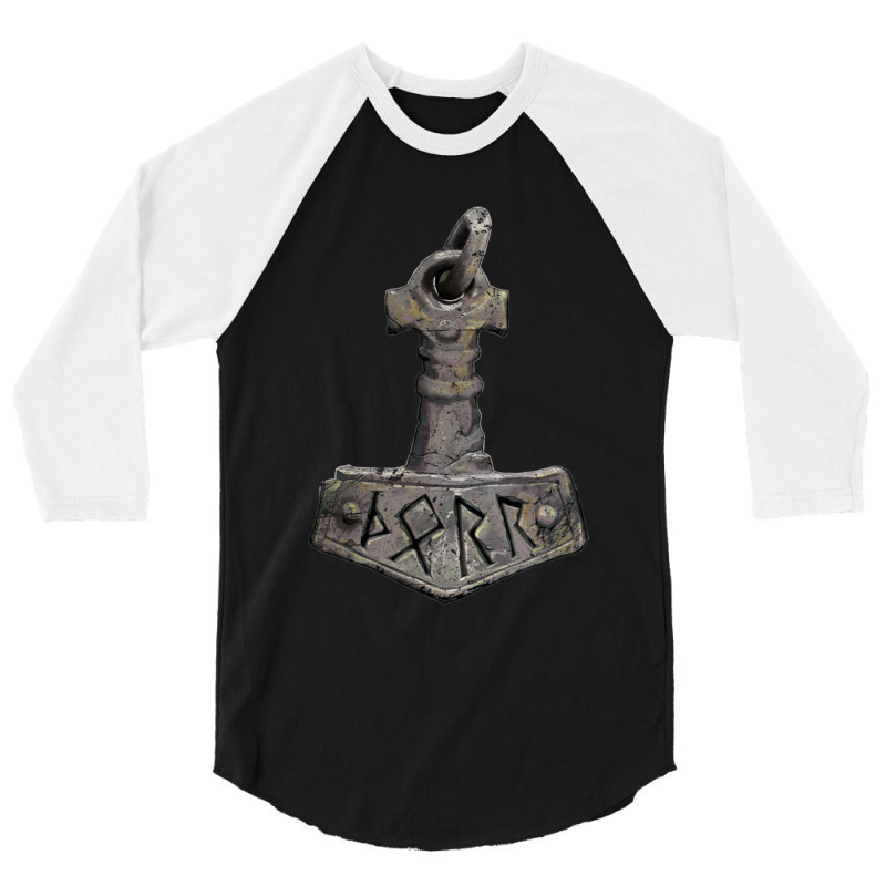 Darklands - Norse (jötunheimr) 3/4 Sleeve Shirt by cm-arts | Artistshot