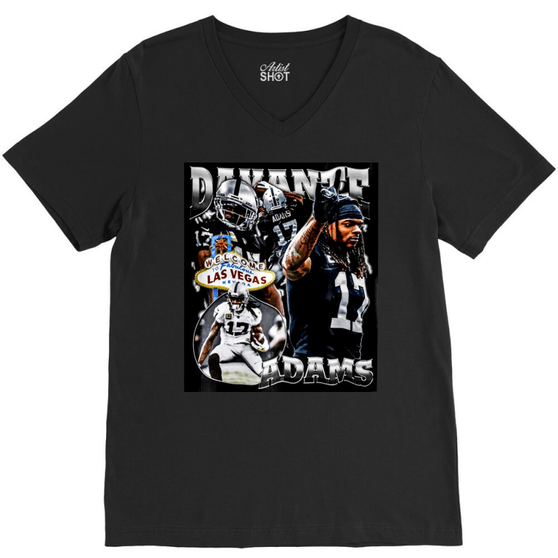 Davante Adams, Davante, Adams, Davante Adam, Davante Adams Vintage, Da V-neck Tee | Artistshot