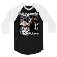 Davante Adams, Davante, Adams, Davante Adam, Davante Adams Vintage, Da 3/4 Sleeve Shirt | Artistshot