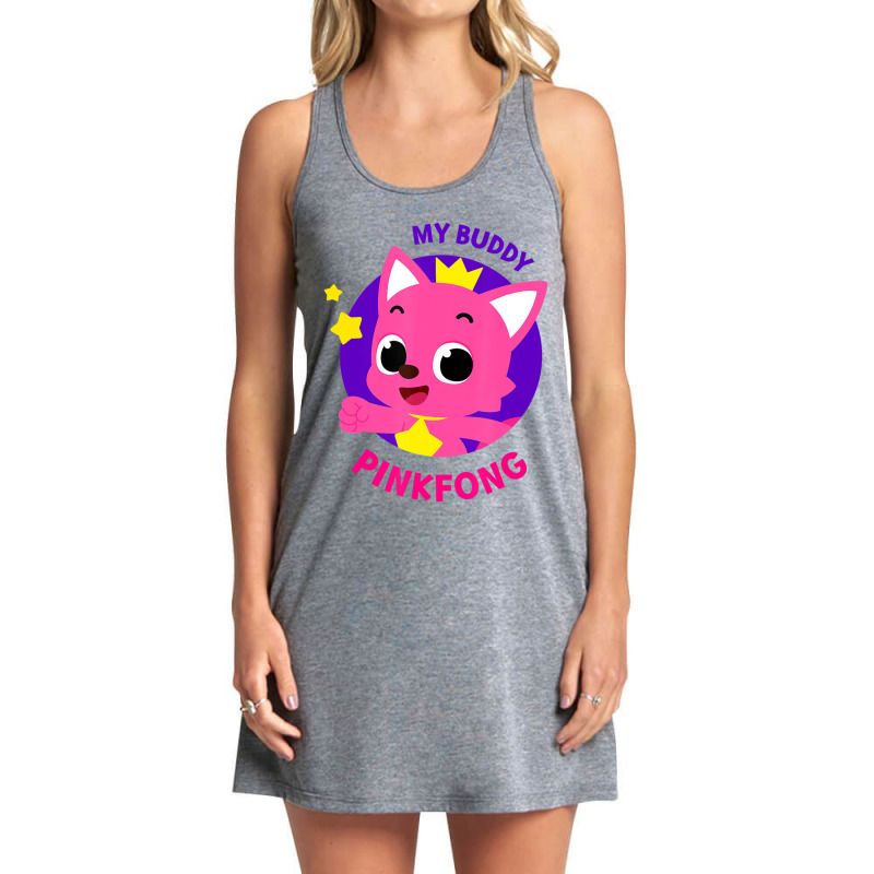 Pinkfong Official Tank Dress by Crowley Tidwell | Artistshot