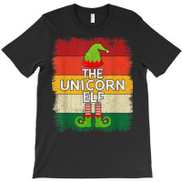 The Unicorn Elf Matching Group Christmas Party Pajama T-shirt | Artistshot