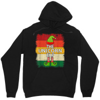 The Unicorn Elf Matching Group Christmas Party Pajama Unisex Hoodie | Artistshot