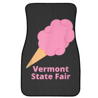 Vermont State Fair Pink Cotton Candy County Fair Front Car Mat | Artistshot