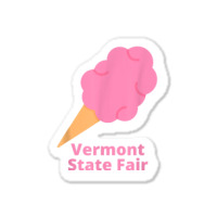 Vermont State Fair Pink Cotton Candy County Fair Sticker | Artistshot