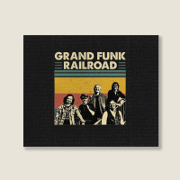 Grand Funk Railroad, Grand, Funk, Railroad, Grand Funk Railroads, Gran Landscape Canvas Print | Artistshot