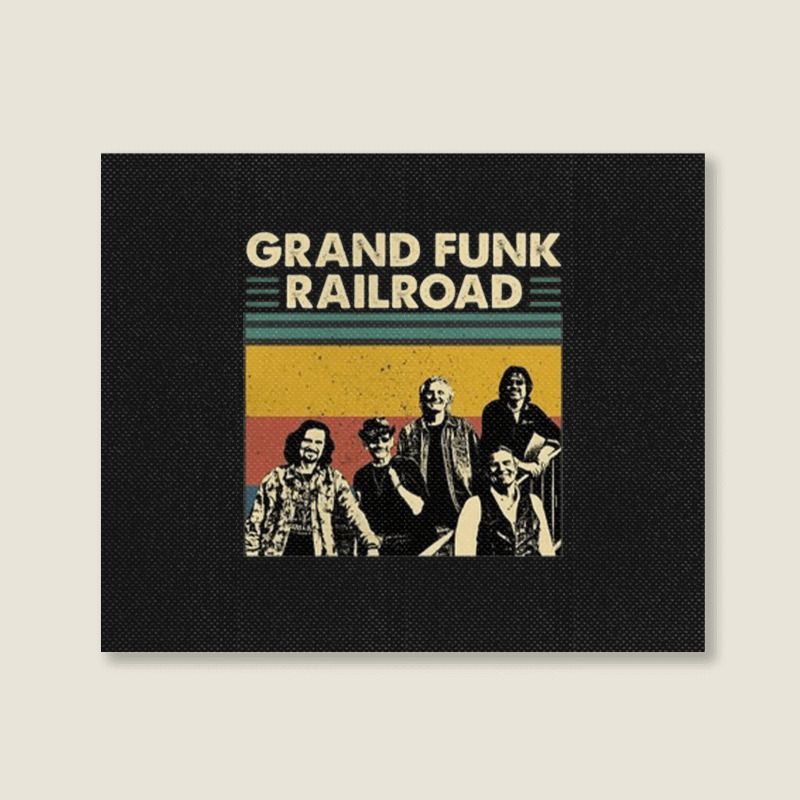 Grand Funk Railroad, Grand, Funk, Railroad, Grand Funk Railroads, Gran Landscape Canvas Print | Artistshot