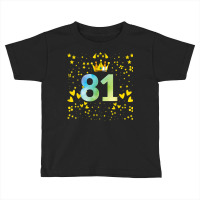 81st Birthday Anniversaries Toddler T-shirt | Artistshot