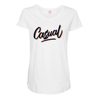 Casual Maternity Scoop Neck T-shirt | Artistshot