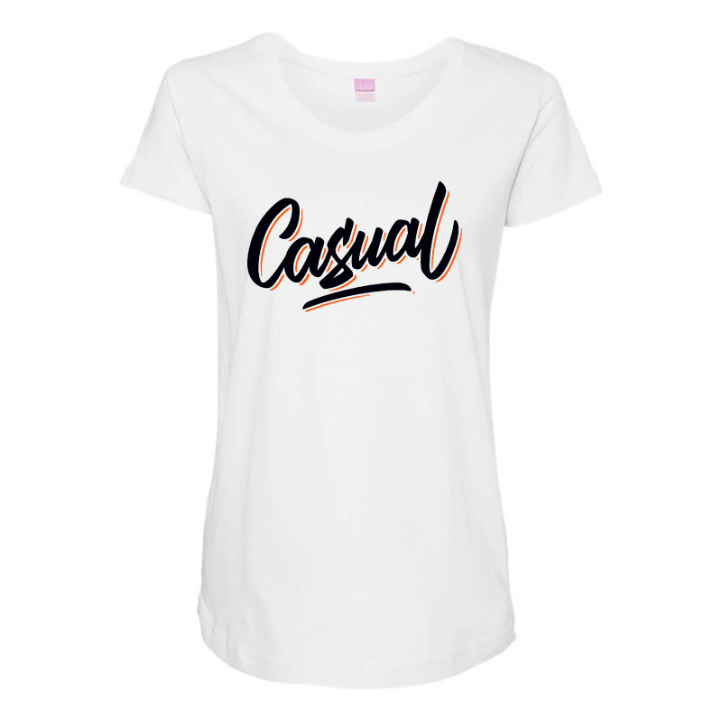 Casual Maternity Scoop Neck T-shirt by Hot pictures | Artistshot