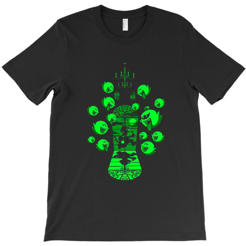 Custom Luigi's Mansion Dark Moon T-shirt By Cm-arts - Artistshot