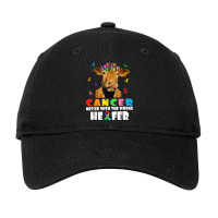 Cancer Messed With The Wrong Heifer Cow Lover Fight Cancer Adjustable Cap | Artistshot