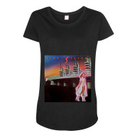 Xanadu - Nine Sisters Album- Olivia Newton-john Maternity Scoop Neck T-shirt | Artistshot