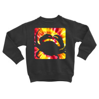 Tie Dye Crab For Crab Lovers Toddler Sweatshirt | Artistshot