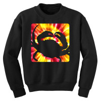 Tie Dye Crab For Crab Lovers Youth Sweatshirt | Artistshot