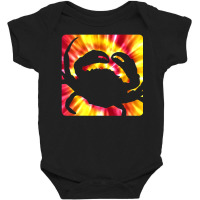 Tie Dye Crab For Crab Lovers Baby Bodysuit | Artistshot