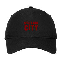 Wrexham City, City Of Wrexham, Capital Of North Wales Adjustable Cap | Artistshot