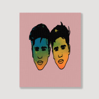 Martinez Twins Portrait Canvas Print | Artistshot