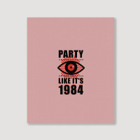 Big Brother Is Watching You Party Portrait Canvas Print | Artistshot