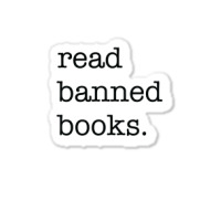 Vintage Read Banned Books Sticker | Artistshot