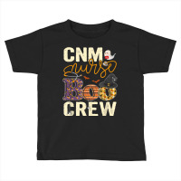 Scary Nurse Halloween Ghost Spider Cnm Nurse Boo Crew Toddler T-shirt | Artistshot