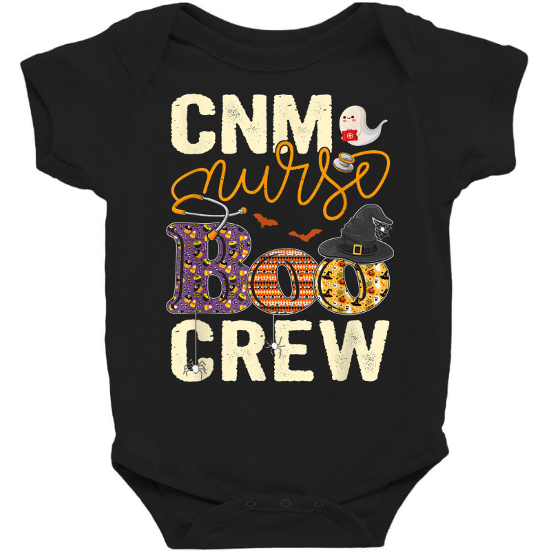 Scary Nurse Halloween Ghost Spider Cnm Nurse Boo Crew Baby Bodysuit by Uniform | Artistshot