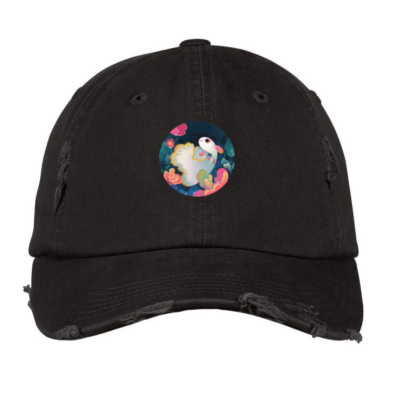 Flower Guppy Vintage Cap | Artistshot