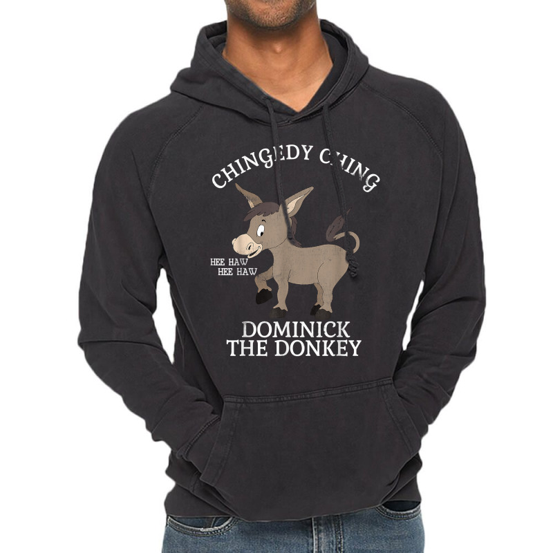 Chingedy Ching Hee Haw Hee Haw Donkey Vintage Hoodie | Artistshot