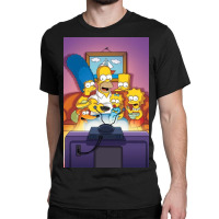 The Simpsons Family Classic T-shirt | Artistshot