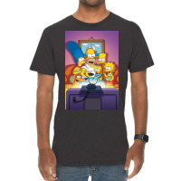 The Simpsons Family Vintage T-shirt | Artistshot