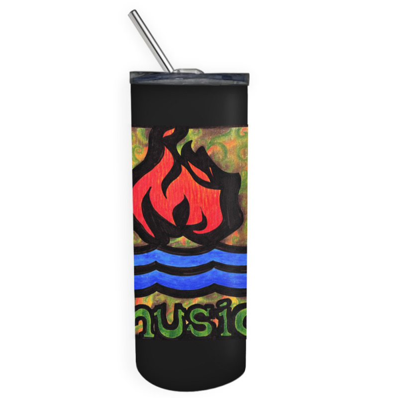 Hot Water Music Skinny Tumbler | Artistshot