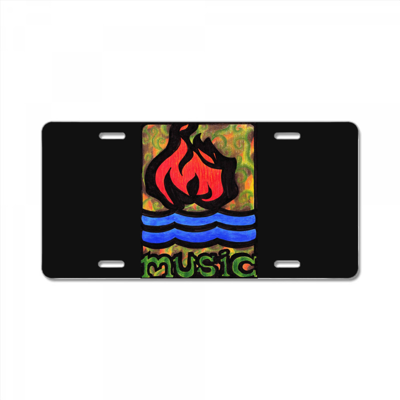 Hot Water Music License Plate | Artistshot