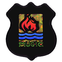 Hot Water Music Shield Patch | Artistshot