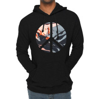 Iceland Landscape In Peace Sign Aesthetic 4 Lightweight Hoodie | Artistshot