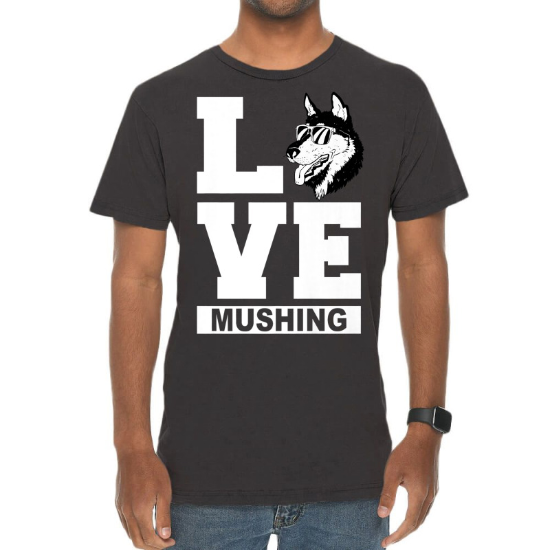 Love Mushing Premium Vintage T-shirt | Artistshot