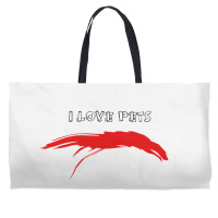 I Love Pets Weekender Totes | Artistshot