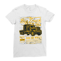 Big Truck Ladies Fitted T-shirt | Artistshot