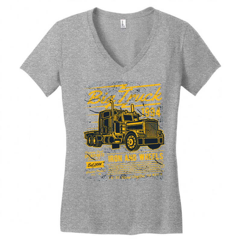 Big Truck Women's V-Neck T-Shirt by QuantaviusXaver | Artistshot