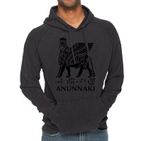 Anunnaki, Lamassu, Cuneiform Text, (blackwhite) Vintage Hoodie | Artistshot