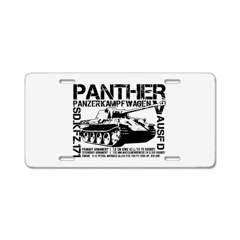 Panther Quote License Plate | Artistshot