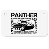 Panther Quote Motorcycle License Plate | Artistshot