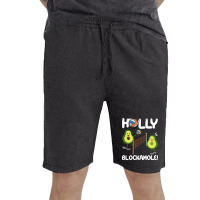 Holy Blockamole T  Shirt Funny Avocado Volleyball Holy Blockamole Guac Vintage Short | Artistshot