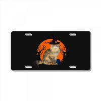 Halloween People Giving Me Peace Hand Skeleton Skull Creeps Halloween License Plate | Artistshot