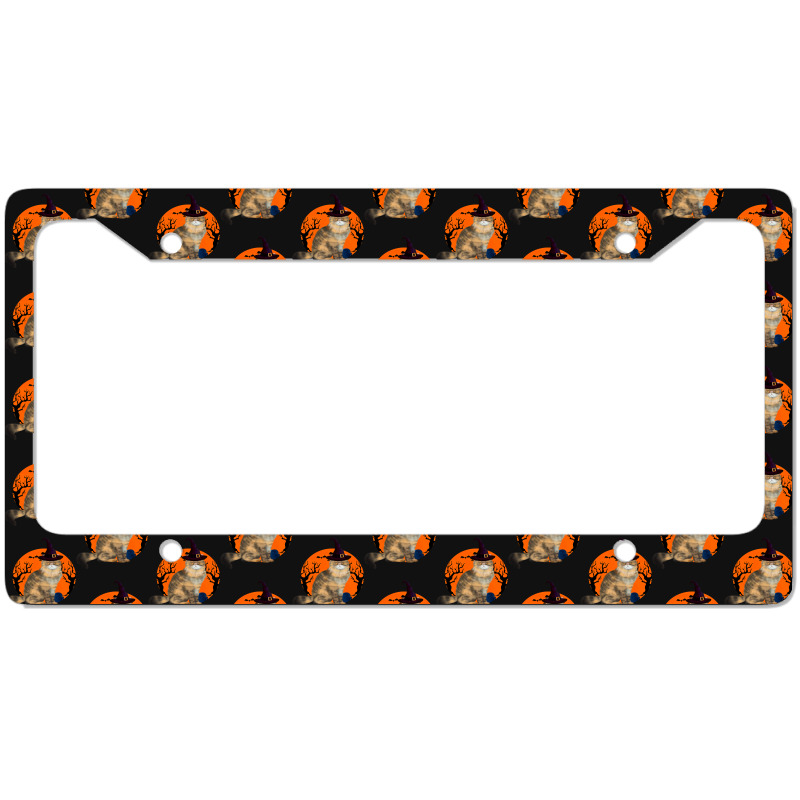 Halloween People Giving Me Peace Hand Skeleton Skull Creeps Halloween License Plate Frame | Artistshot